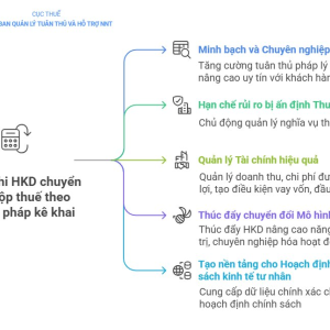 [Hướng dẫn chi tiết] Thủ tục chuyển khoán lên kê khai cho hộ kinh doanh